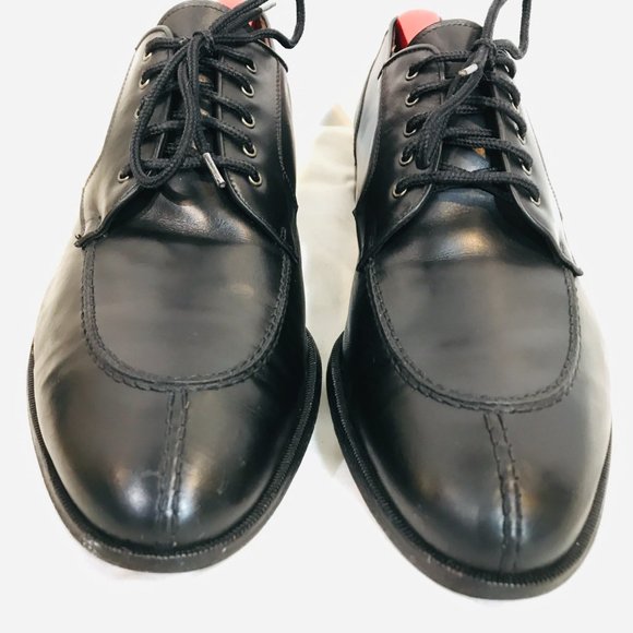 Salvatore Ferragamo Split toe Derby Black Men 9.5D - Picture 4 of 9